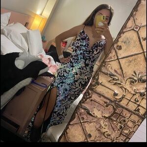 Jovani Multicolor Sequin Prom Dress